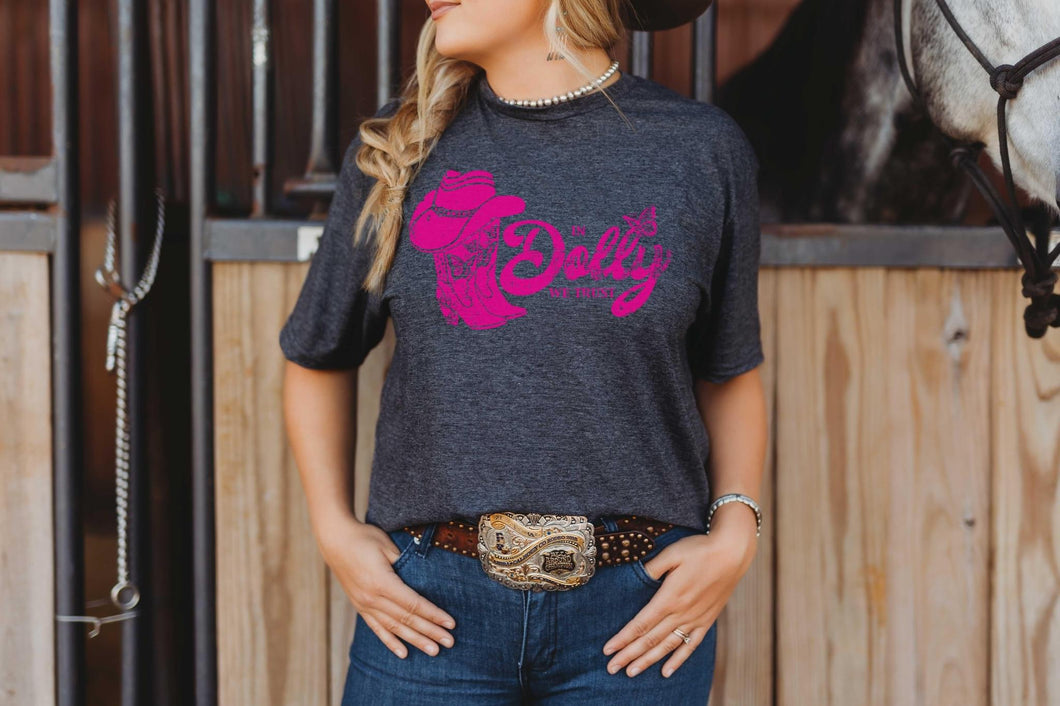 In Dolly We Trust Tee - C&C Boutique
