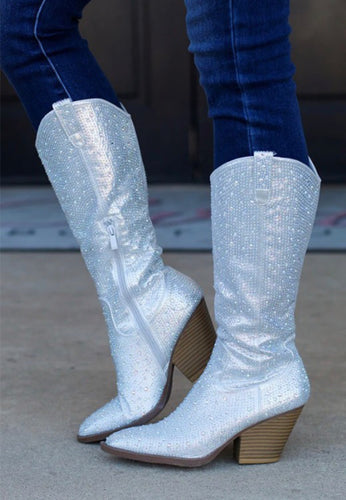 Tall Bling Boots - C&C Boutique