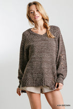 Load image into Gallery viewer, Distressed Knit Sweater - C&amp;C Boutique
