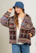 Load image into Gallery viewer, Aztec Shacket - C&amp;C Boutique
