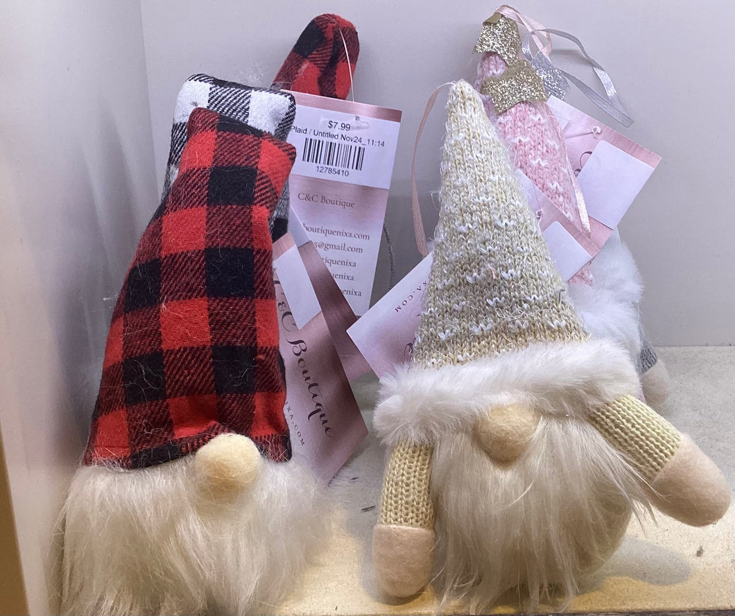 Gnome Christmas Ornament - C&C Boutique