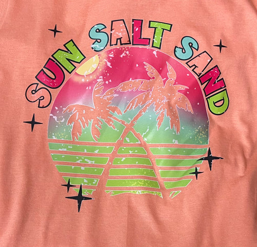 Sun, Salt, Sand Tee - C&C Boutique