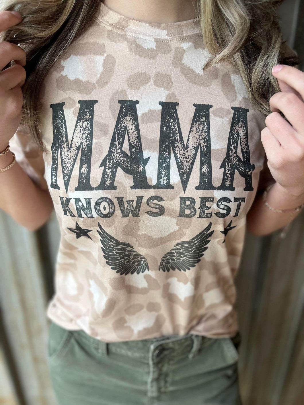 Mama Knows Best Tee - C&C Boutique