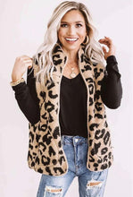Load image into Gallery viewer, Leopard Print Vest - C&amp;C Boutique
