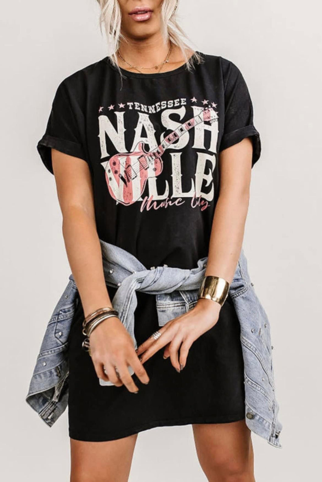 Nashville T-Shirt Dress - C&C Boutique