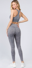 Load image into Gallery viewer, STONE WASHED LEGGINGS- GRAY - C&amp;C Boutique
