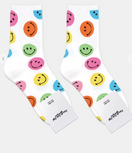 Load image into Gallery viewer, SMILES FOR DAYS CALF LENGTH SOCKS - C&amp;C Boutique
