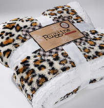 Load image into Gallery viewer, Leopard Sherpa Throw Blanket - C&amp;C Boutique
