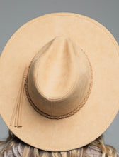 Load image into Gallery viewer, Suede Tassel Panama Hat - C&amp;C Boutique
