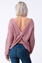 Load image into Gallery viewer, Cross Back Sweater - C&amp;C Boutique

