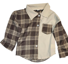 Load image into Gallery viewer, Kids Colorblock Flannel - C&amp;C Boutique
