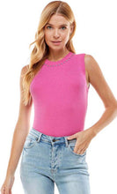 Load image into Gallery viewer, Pink Sweater Tank - C&amp;C Boutique
