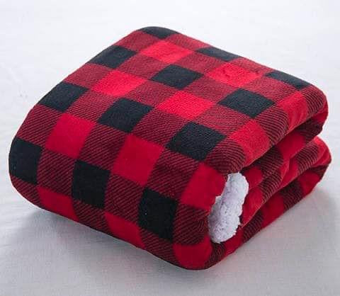 Buffalo plaid blanket - C&C Boutique