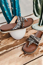 Load image into Gallery viewer, Animal Print Sandals - C&amp;C Boutique
